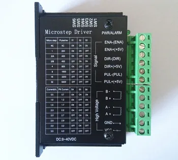 

Stepper Motor Driver Nema 23 Nema 34 42/57/86 Nema17 4.5A 40V 1 axis Stepping Motor CNC Engraving Machine Free Shipping