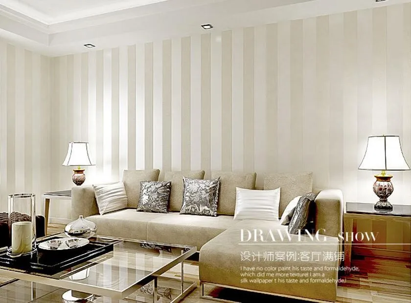 ampla listra papel de parede sala estar 3d definição tv do quarto 3d