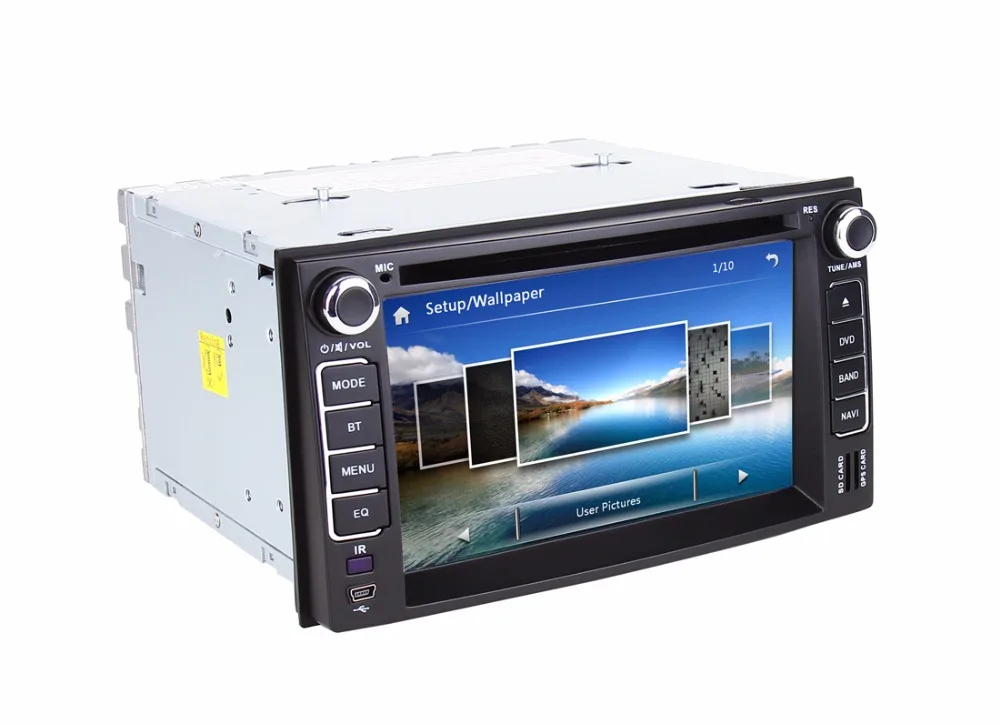 Cheap 7 inch Touchscreen Car DVD Player for Kia old Sorento/ Sportage/Cerato with Navigation Bluetooth Radio ATV Head unit +map+mic 2