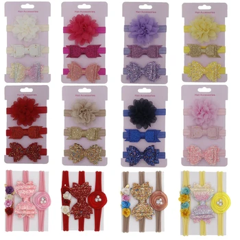 

Kids Girl Headband Fashion Elastic Hairband Floral Hair Bands Baby Girl Hair Bands Bowknot Newborn Baby Headband Girls Headwraps