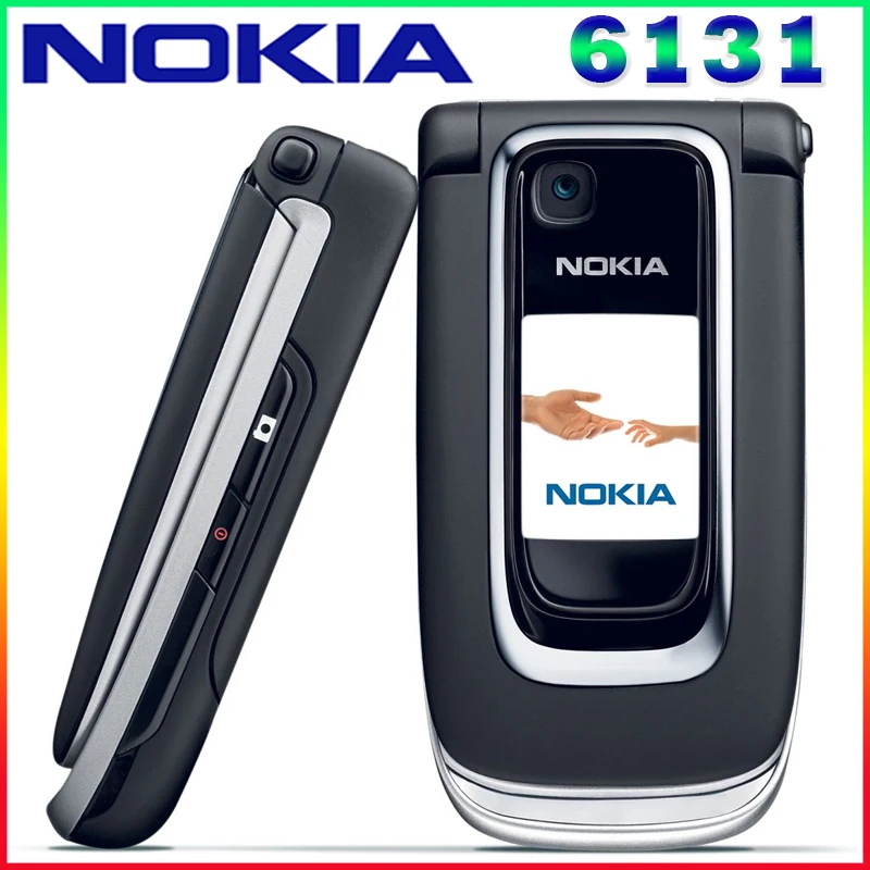 Free shipping Unlocked 6131 Original Mobile phone Nokia 6131 Cheap GSM Camera FM Bluetooth Good Quality Phone