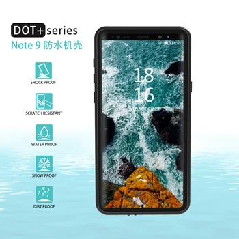 

IP68 Waterproof Clear Back Case for Samsung Galaxy Note 9 N960F Redpepper Original Brand Dot+ Series Diving Underwater Armor