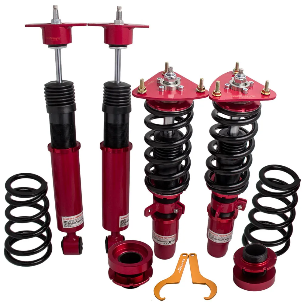 

Coilover Suspension Spring Kits For Mazda 3 04-13 Adjustable Height Shock Absorber Strut Top Mount Front Rear