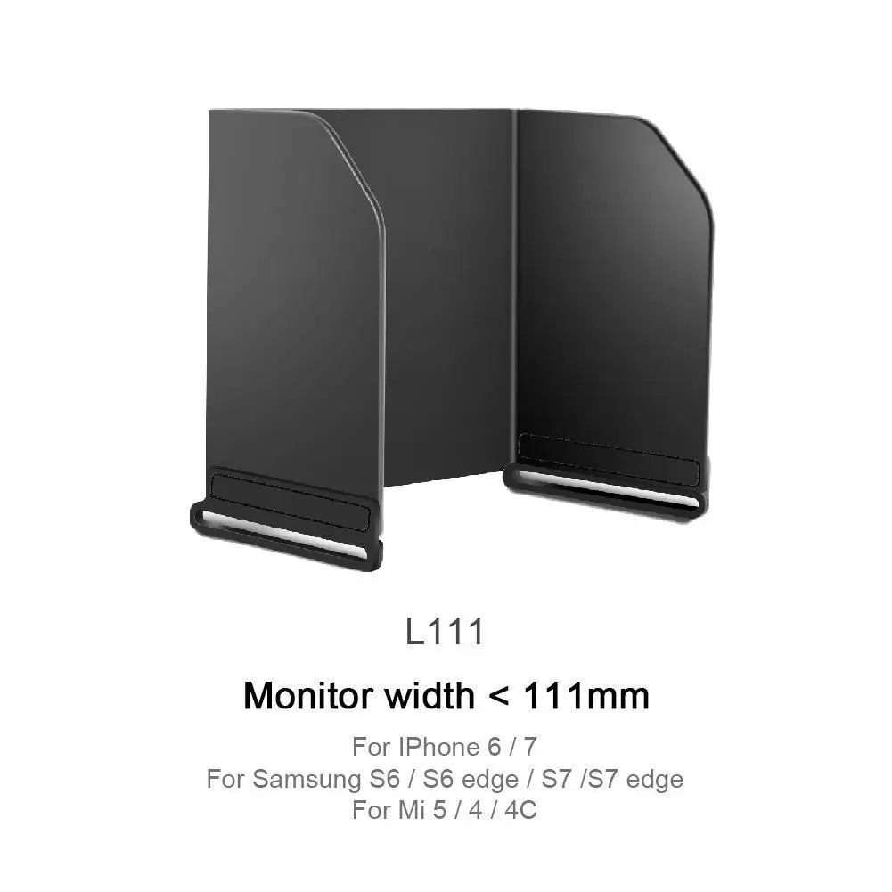 

For DJI Drone Remote Control FPV Monitor Sunshade Hood Smartphone Tablet Sun Shade L111 for DJI Mavic pro Phantom 3 & 4 Inspire