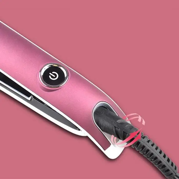 3D плавающая панель щипцы для завивки волос ЕС Plug выпрямления утюги Электрический Выпрямитель для волос Flat Iron для завивки волос