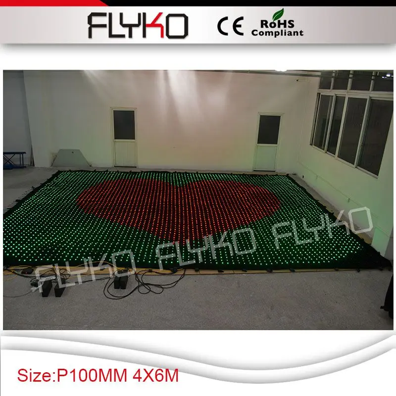 flykostage P100MM SDcard DMX512 цифровой контроллер светодиодный экран