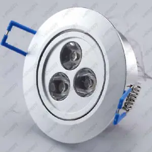 

Dimmable 3W High Power LED Recessed Ceiling Cabinet Light Fixture Lamp Shop Home
