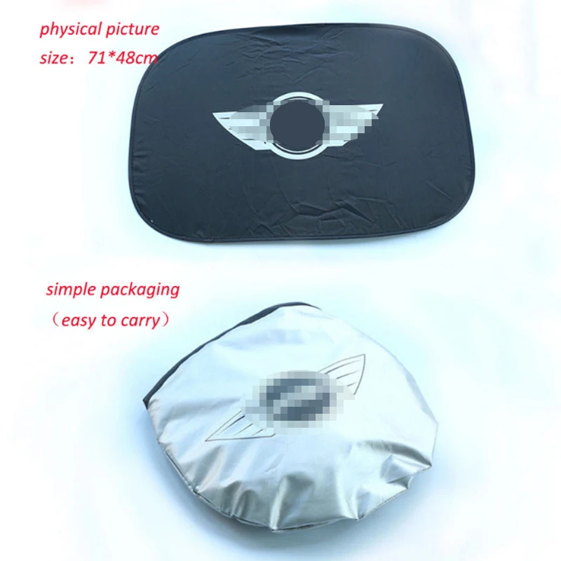 Car Sunroof Sun Shade Shield Outdoor UV Foldable Sun Visor fit for MINI Cooper F54 F55 F56 F57 F60 R55 R56 R57 R58 R59 R60