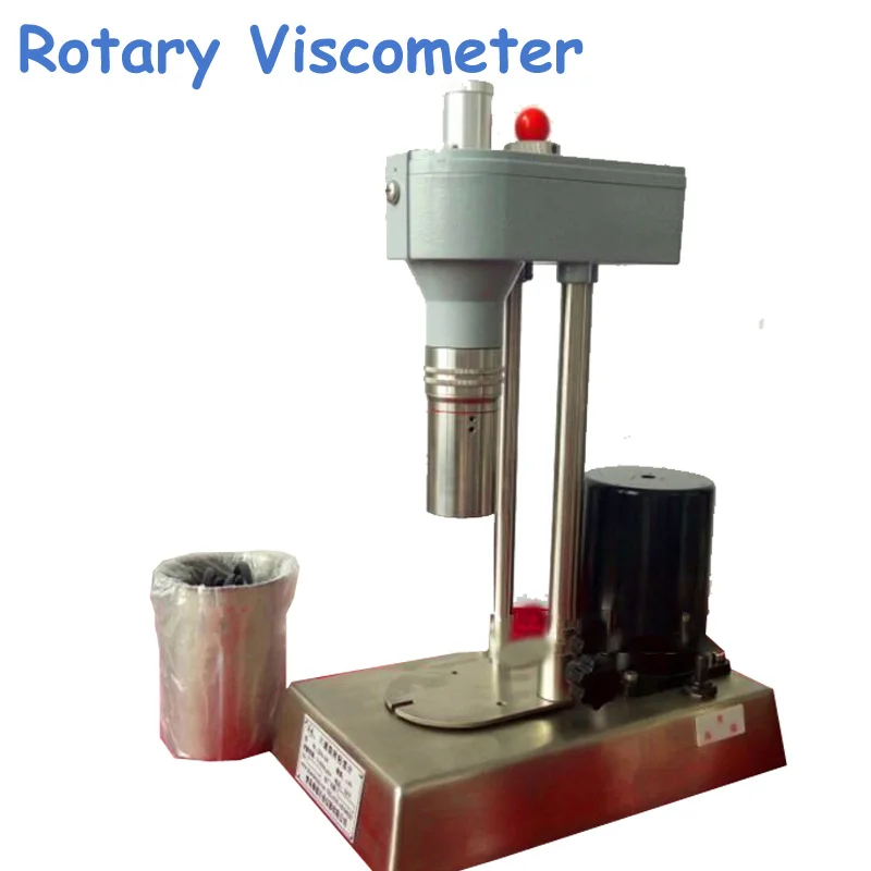 Шестискоростной поворотный вискозиметр 220 В Тип (механический) Нержавеющая сталь вращающийся вискозиметр ZNN-D6