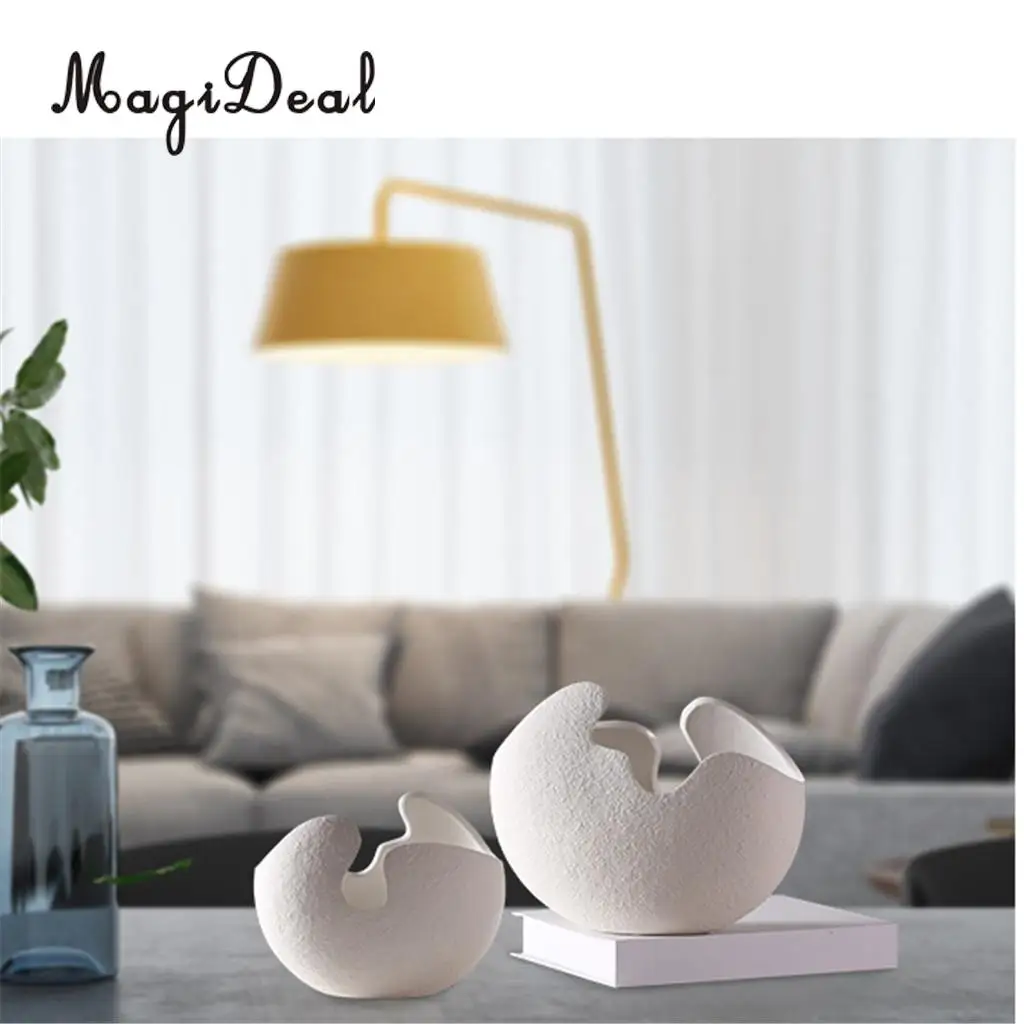CRACK EEG Ceramic/Porcelain Art Vase Flower Holder Table Desk Decoration Centerpiece Collection Craft