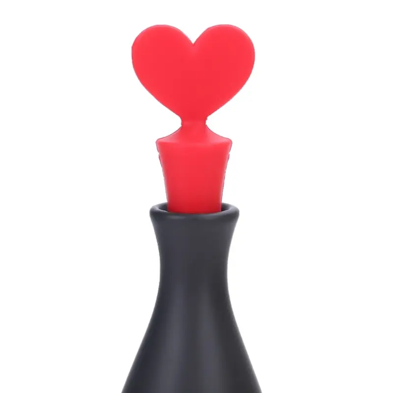 1 шт. мини-бутылка для вина пробка для покера лопатки сердце пробка вино с пробкой пробки домашнее вино бутылка бар подарки инструменты