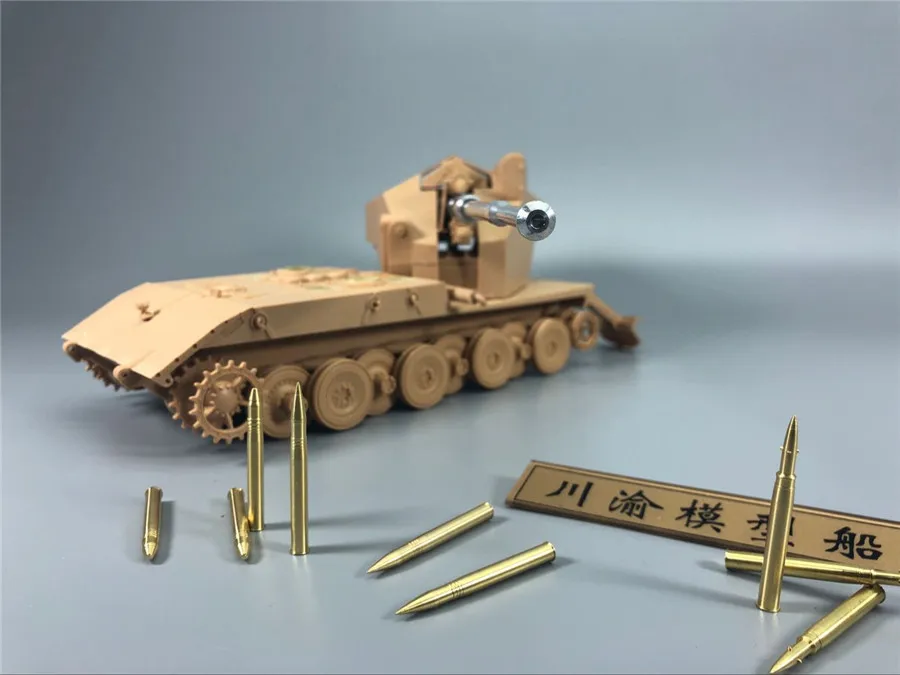1 35 Scale 96 128mm Metal Barrel Bullet Model For Amusing Hobby 35a026 E 100 Kit Model Building Kits Aliexpress