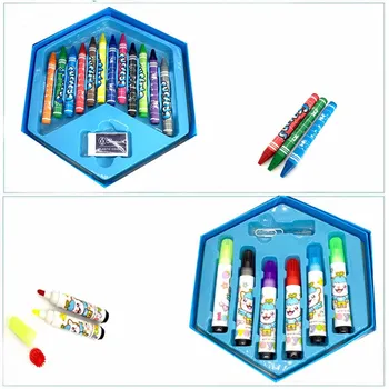 

46Pcs Colors Painting Graffiti Paint Brush Set Art Toy Sets Drawing Painting Pencil Stationery Dropshipping