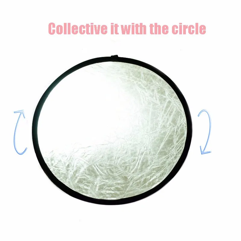 80cm Round collapsible reflector disc free shipping