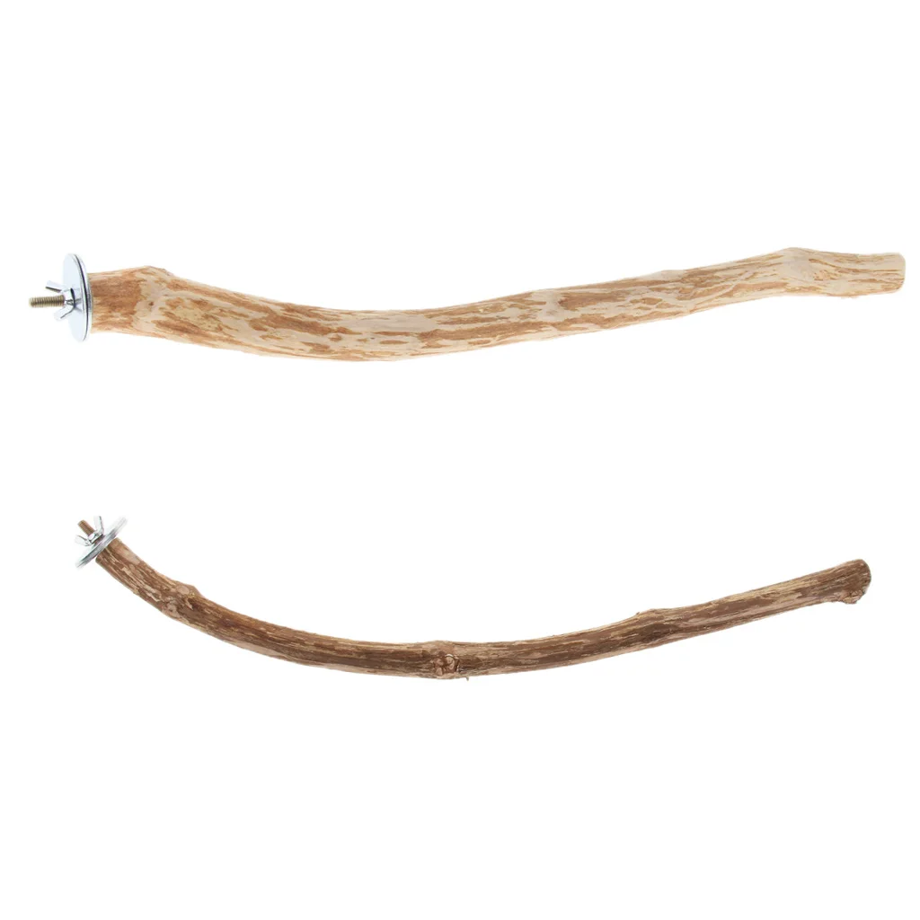Amagogo Pet Bird Natural Wild Wood Branch Perches for Climbing and Playing
