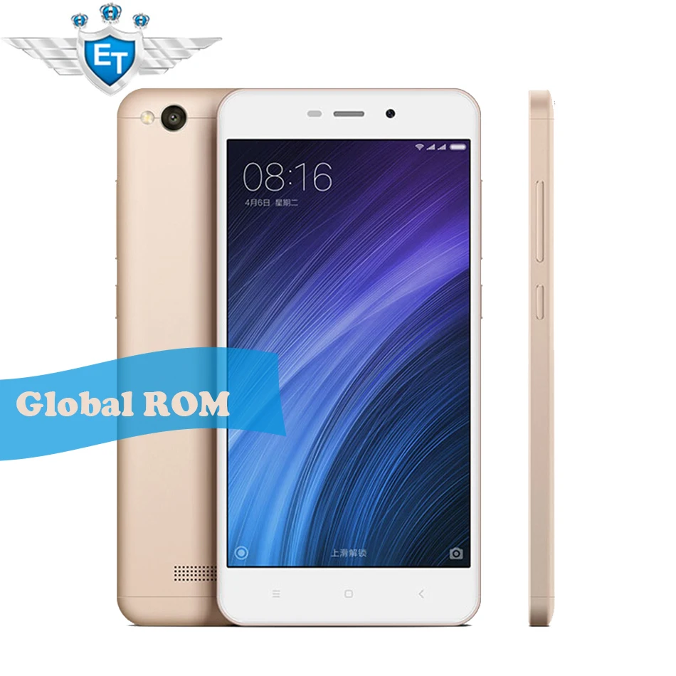 Global version Xiaomi Mi Redmi 4A 2GB ROM 16GB 5.0 inch Snapdragon 425 Quad Core 13MP Camera MIUI 8 Android 6.0 RAM Mobile phone
