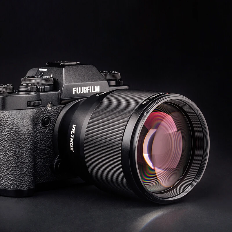 VILTROX PFU RBMH 85 мм F1.8 STM X mount AF Автофокус Стандартный Prime объектив портретный для Fuji XT3