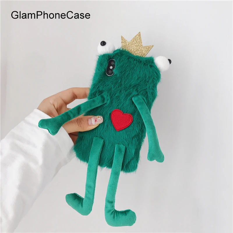 Aliexpress.com : Buy GlamPhoneCase Plush Green Frog Phone