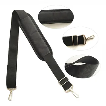 

145*3.8cm Black Nylon Shoulder Strap Bag Strap For Men Bags Strong Shoulder Strap Men Briefcase Bag Belt Length Bag Accessories