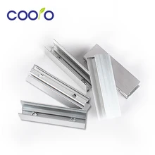 Светодиодный светильник с неоновой полосой, алюминиевые зажимы для крепления, держатель для профиля, зажим для 12 В 220 В 2835, гибкий светодиодный неоновый светильник