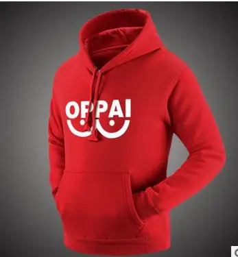 One Punch Man толстовки с капюшоном аниме ONE толстовки Oppai Tide бренд скейтборды Swag свитер Harajuku пуловер sudaderas hombre 6605