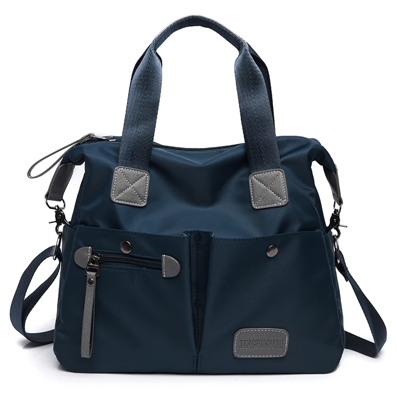 ANNIU, новая женская сумка, большая вместительность, известные сумки-мессенджеры, Дамская нейлоновая Водонепроницаемая винтажная сумка через плечо, bolso mujer