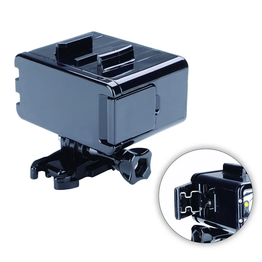 Xiaoyi and Other Action Cameras //3//2 //1 Blac for GoPro Water Sports Accessories 1500 Lumens 60m Underwater Diving LED Torch Light Bright Video Lamp for GoPro HERO7 //6//5 //5 Session //4 Session //4//3