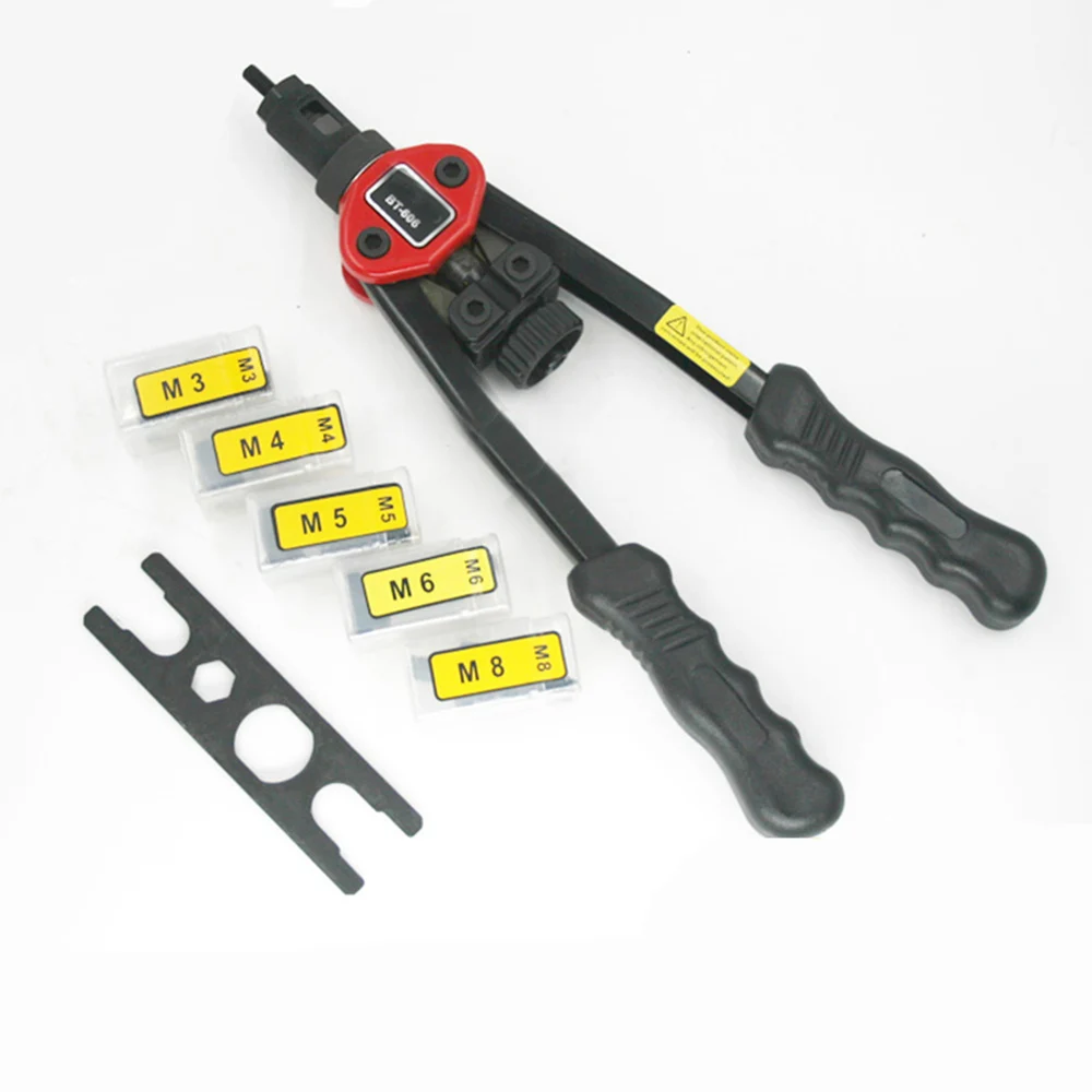 

G1 Riveter Nut Gun 12" Blind AUTO Riveter Nut tool Heavy Hand Rivet NUT Tool Manual Mandrels M3 M4 M5 M6 M8