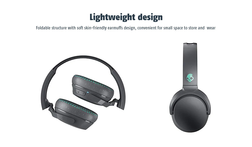 Skullcandy Riff Wireless On-Ear Headphone Bluetooth Headset 51 6
