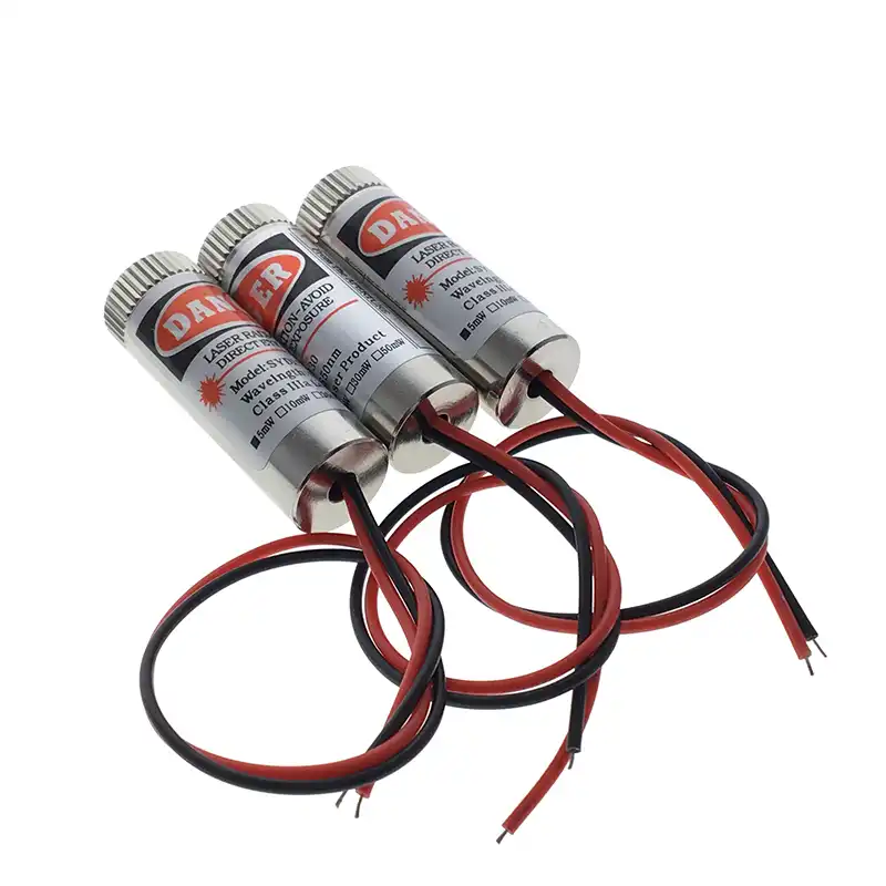 1//3//5 3-5V 5mW 650nm Adjustable Red Laser Diode Cross Line Lens Focus Head Laser