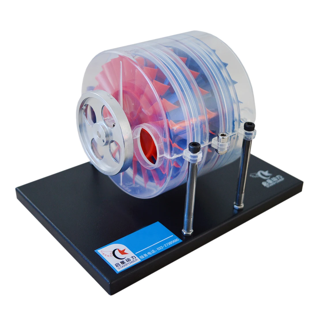 

2019 Hot Sale Multistage Steam Turbine Model Physics Experiment Science Puzzle Toy Educational Toy Gift For Kid Children Adult