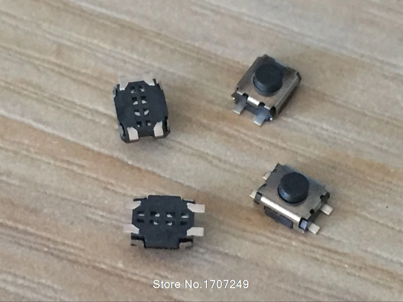 1000 шт./лот 3*4*2 мм SMD переключатель 4-контактный сенсорный микропереключатель
