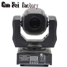 60 Вт Мини светодиодный DMX гобо движущаяся голова Точечный светильник клубный DJ сценический светильник вечерние диско движущиеся головки светильник