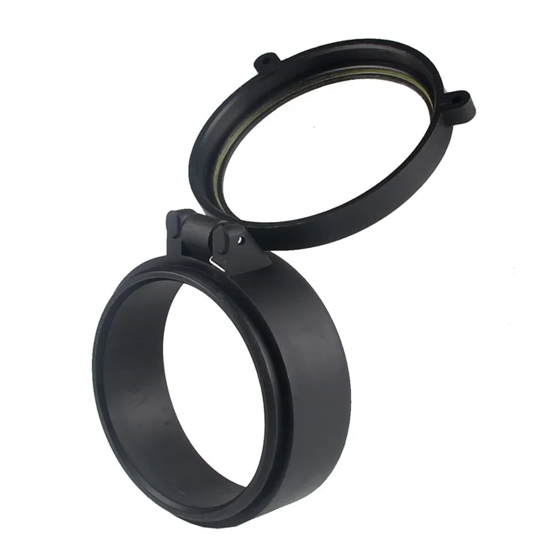 Transparent Rifle Scope Lens Cover Flip Up Quick Spring Protection Cap Objective Lid For Airsoft Gun Caliber 37-0072 30-69MM rifle scope lens cover,rifle scope protector