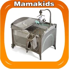 Babytrend же пункт Многофункциональная портативная игровая кровать прямая складная кроватка детские пеленки настольные кроватки