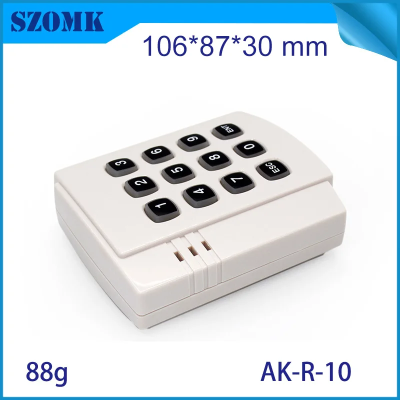 

1 piece, 106*87*30mm szomk plastic enclosure for electronics door alarm access project box plastic casing for equipment housing