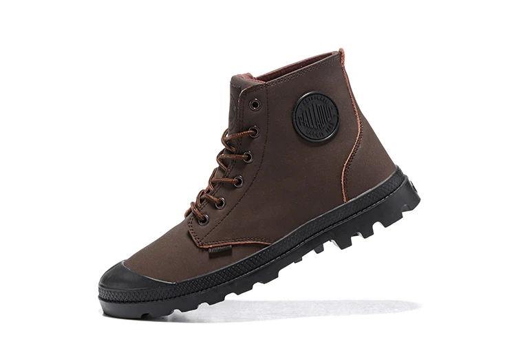 PALLADIUM Pampa/однотонные мужские ботильоны Ranger TP 75564; удобные высококачественные мужские повседневные ботинки на шнуровке; размеры 39-45