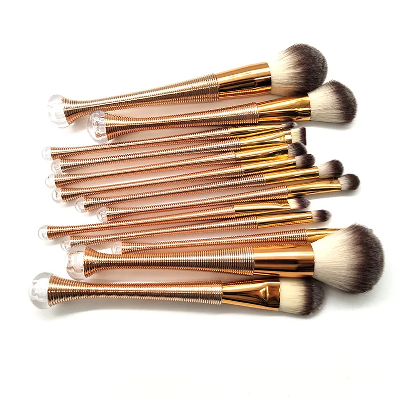 

13PCS Pro Makeup Cosmetic Brushes Set Powder Foundation Eyeshadow Lip Brush Dropship F908
