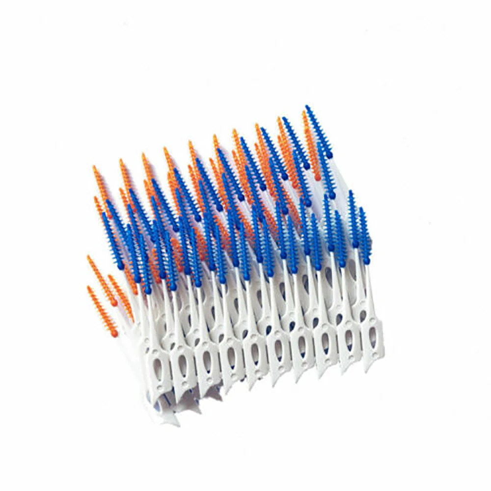 

Soft Clean Between Teeth Interdental Brush Dental Floss Oral Toothpick Tools 2019 Soft silicone