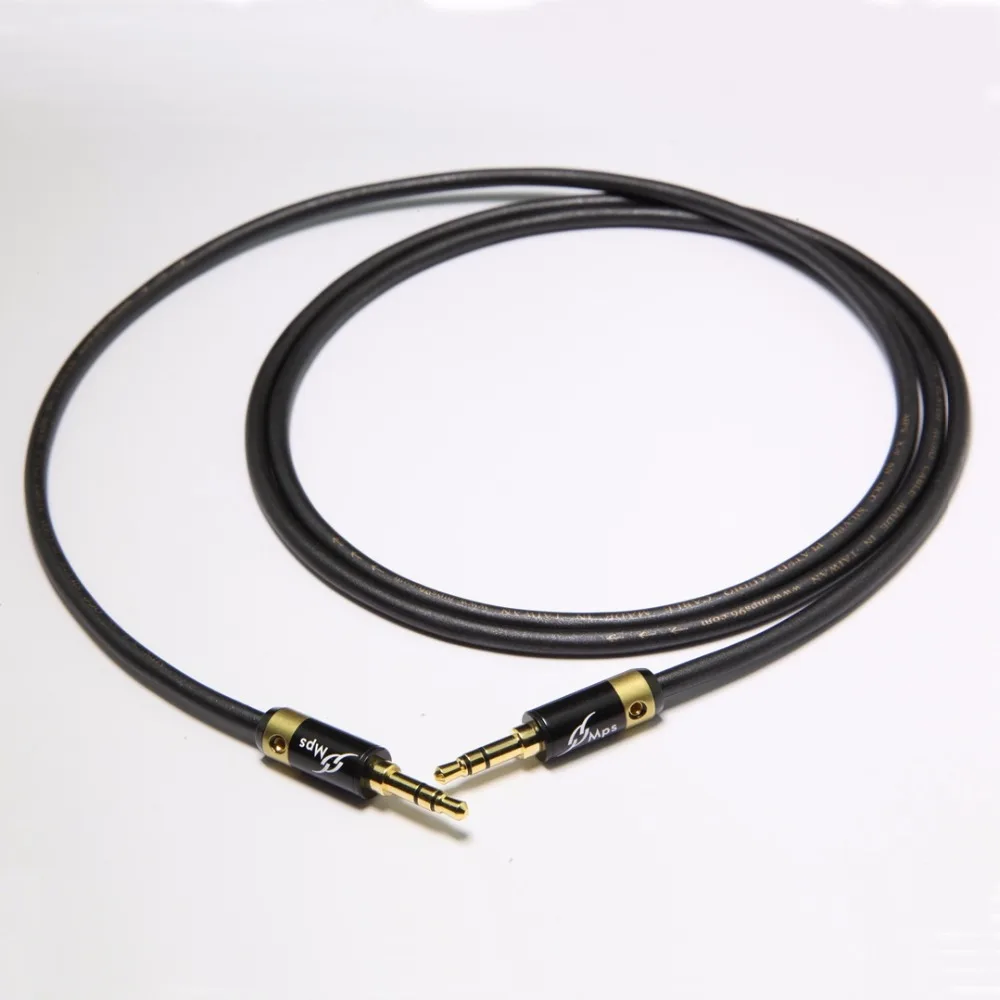 MPS X 9 Eagle 3 5mm AUX Cable 99 99997 6N OCC Silver OCC Line Stereo Male to Male Wire For Hifi Audio Car Headphone Speaker PC