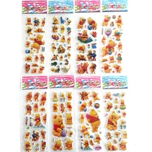 6 Sheets/lot 3D Cartoon Stickers For Winnie Poohs Kids Toys Bubble Stickers Teacher Reward PVC Baby Toys Christmas Gift 6 Sheets/lot 3D Cartoon Stickers For Winnie Poohs Kids Toys Bubble Stickers Teacher Reward PVC Baby Toys Christmas Gift