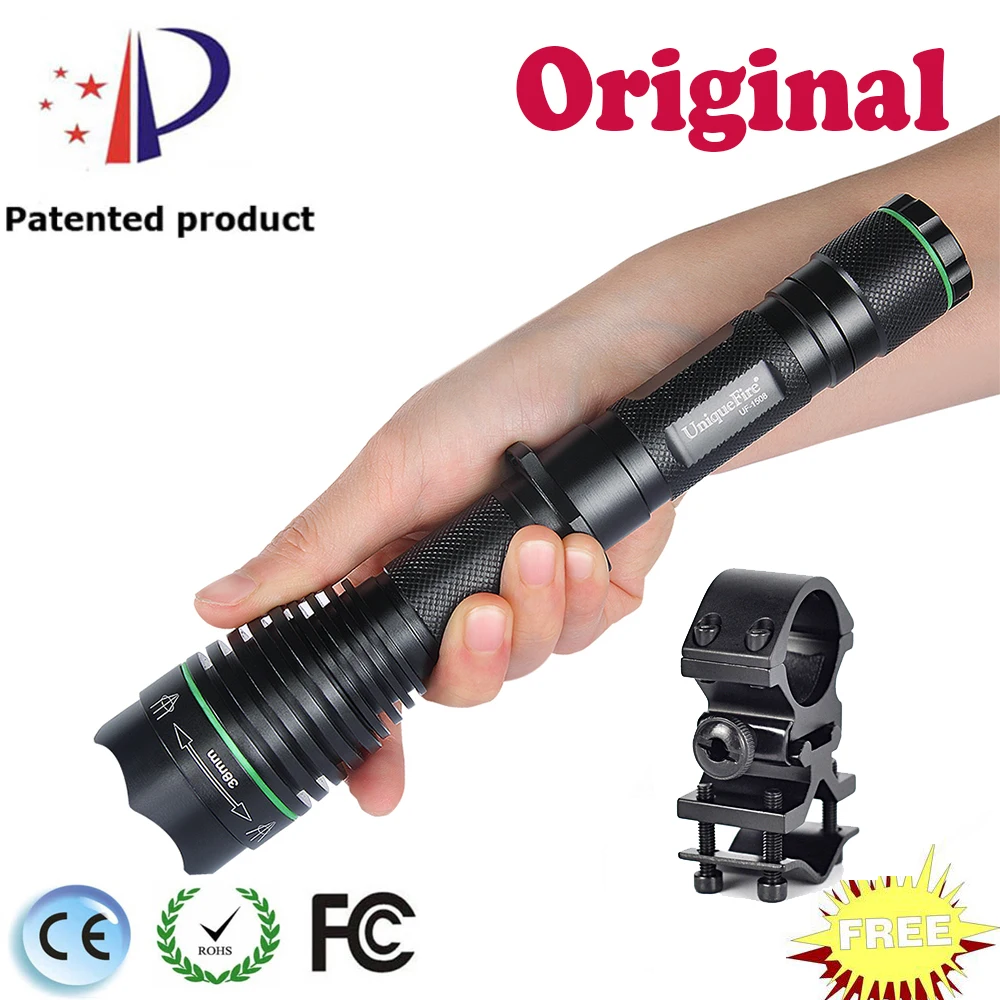 uniquefire-2016-hunting-flashlight-uf-1508-ir850nm-t38-focusable-head-infrared-tactical-with-a-free-scope-mount