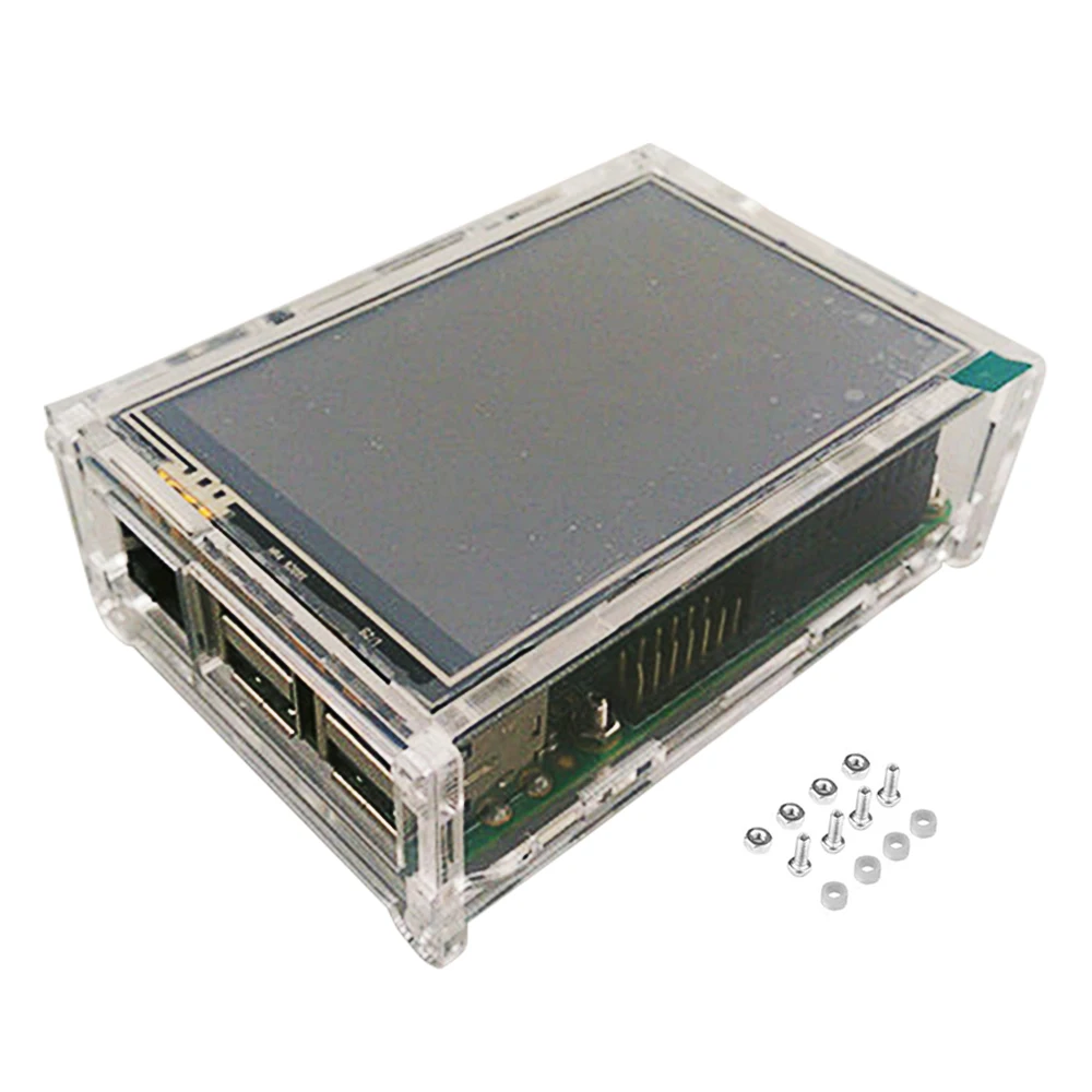 Acrylic Protective Case for Raspberry Pi 3 Model B Pi 2 Model B Pi Model B 3