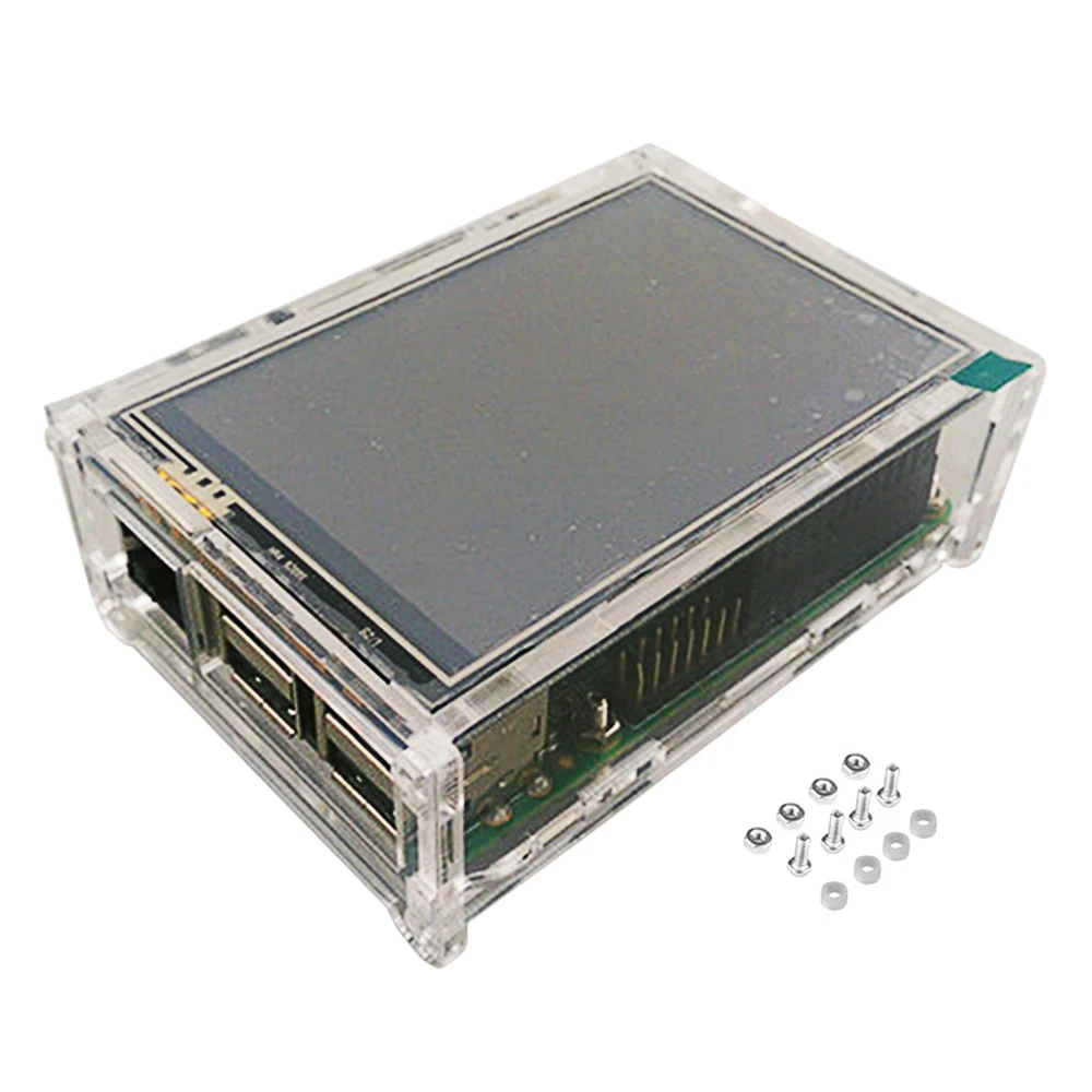 Акриловый защитный чехол для телефона Pi 2 Модель B & прозрачный|Демонстрационные