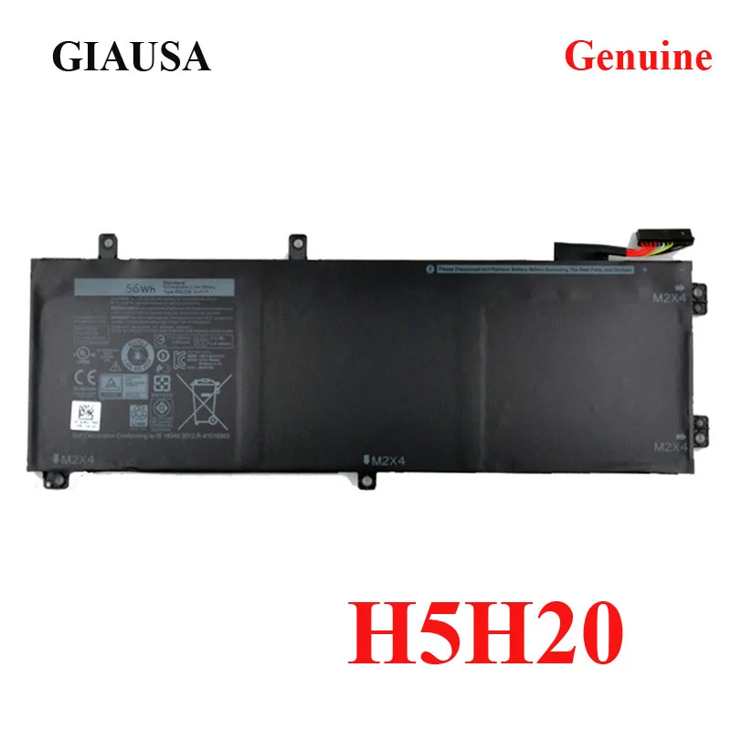Wholesale H5H20 battery for Dell XPS 15 M5510 5520 9550 9560 05041C