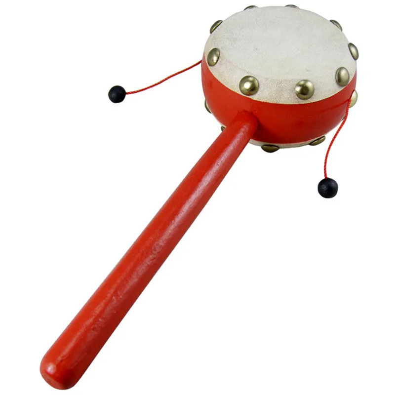 Chinese Traditional Children Toys Rattle Drum Noise Maker Musical Baby