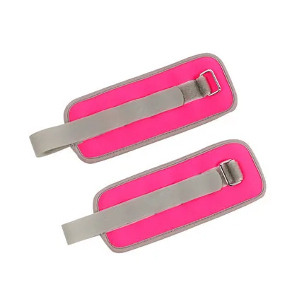 

0.5kg/pair Adjustable Ankle Wrist Iron Sand Bag Weights Straps Strength For Training Exercise GYM Running SandBag