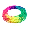 YOUGLE-Cuerda de arcoíris de colores, cuerda de paracaídas, Paracord, tinte de corbata, estilo III, 7 hebras, 550 Paracord, 5m, 10m, 20m ► Foto 1/5