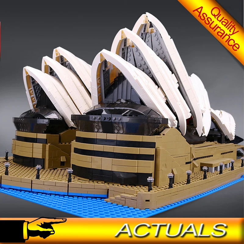 

17003 Sydney Opera House Creator Expert Building Blocks City Great Creative Model Bricks Toy Compatible Legoing 10234