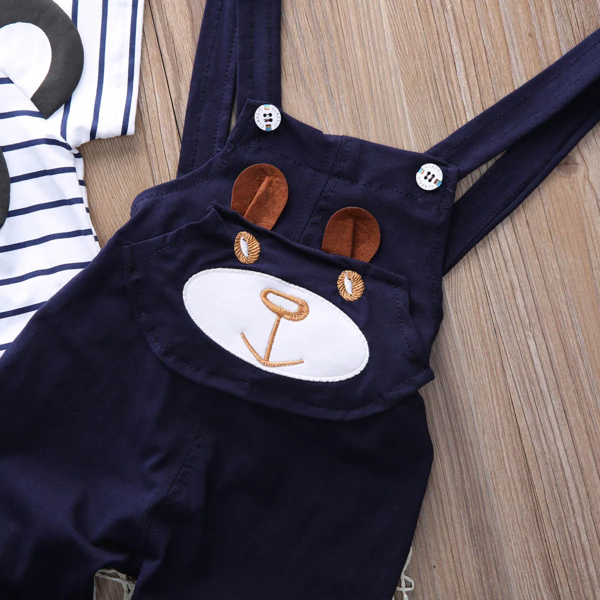 Новейшая детская джинсовая футболка комплект для маленьких девочек и мальчиков